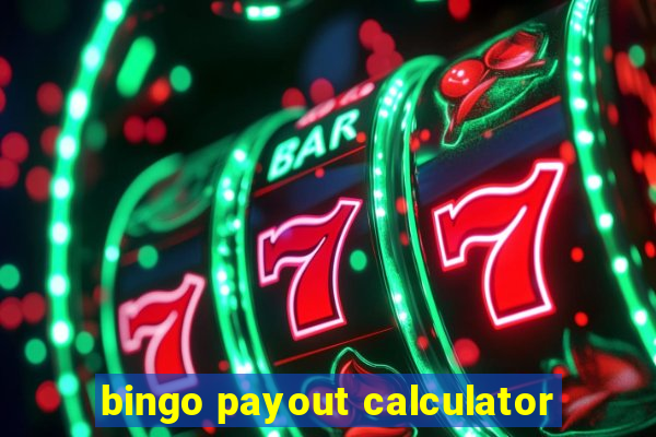 bingo payout calculator